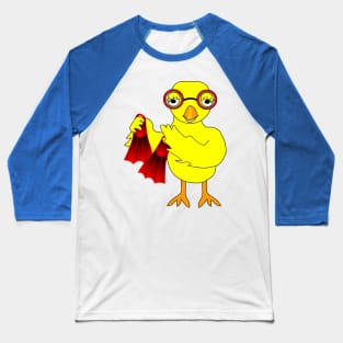 Swim Chick Baseball T-Shirt